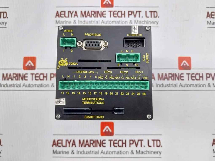 Wartsila 7082A P&B Protection Relay Vision Micromotor Set 80-270V 5/1A