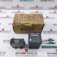 Wartsila 7082A P&B Protection Relay Vision Micromotor Set 80-270V 5/1A