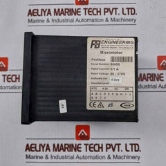 Wartsila 7082A P&B Protection Relay Vision Micromotor Set 80-270V 5/1A