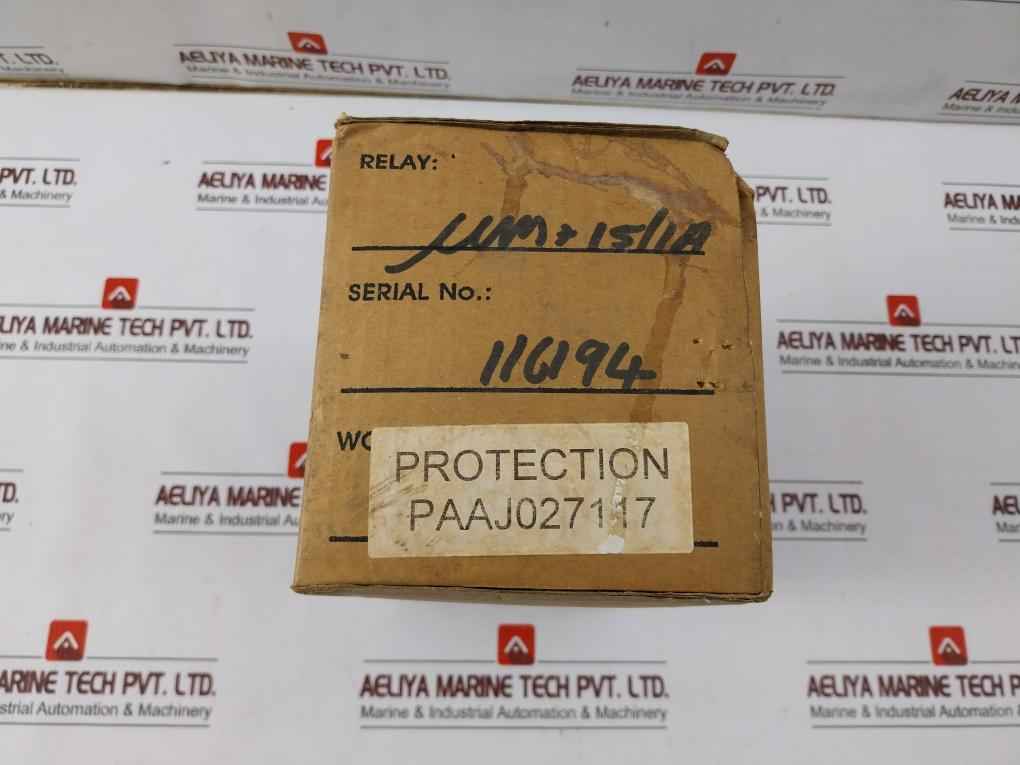 Wartsila 7082A P&B Protection Relay Vision Micromotor Set 80-270V 5/1A