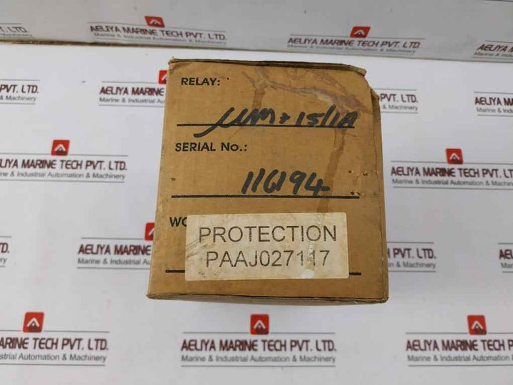 Wartsila 7082A P&B Protection Relay Vision Micromotor Set 80-270V 5/1A