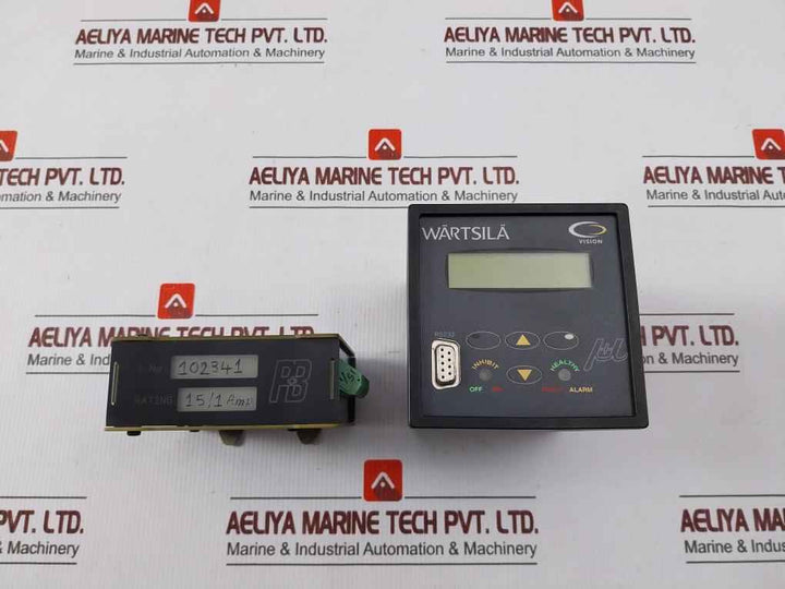 Wartsila 7082A P&B Protection Relay Vision Micromotor Set 80-270V 5/1A