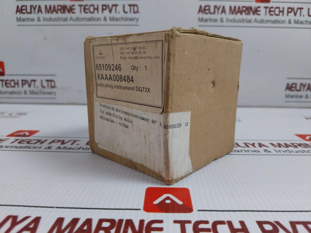 Wartsila Analog Indicating Instrument Dq72-x