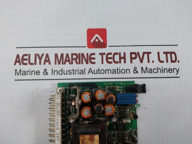 Wartsila C1 Dc/Dc Pcb Card 24V Ppl 2912-2