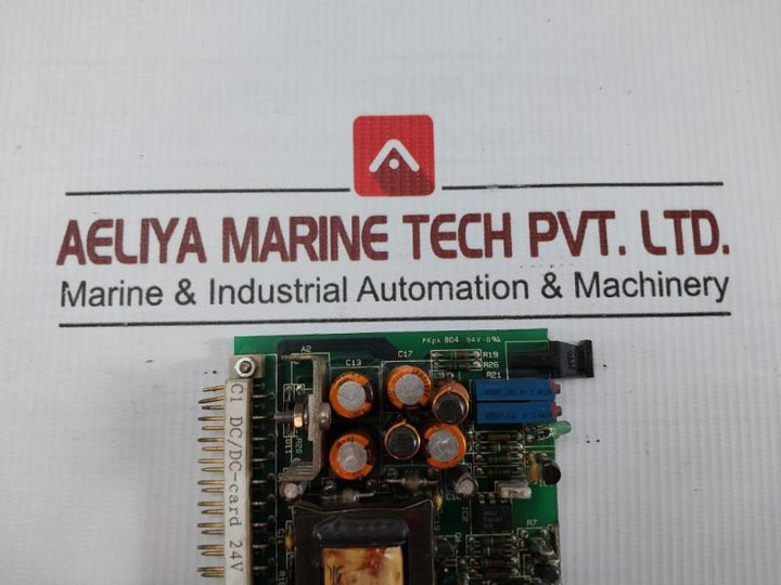 Wartsila C1 Dc/Dc Pcb Card 24V Ppl 2912-2