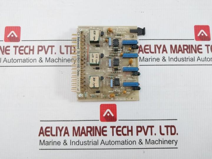 Wartsila C3 Relay Card 3V72H115 Rev-3