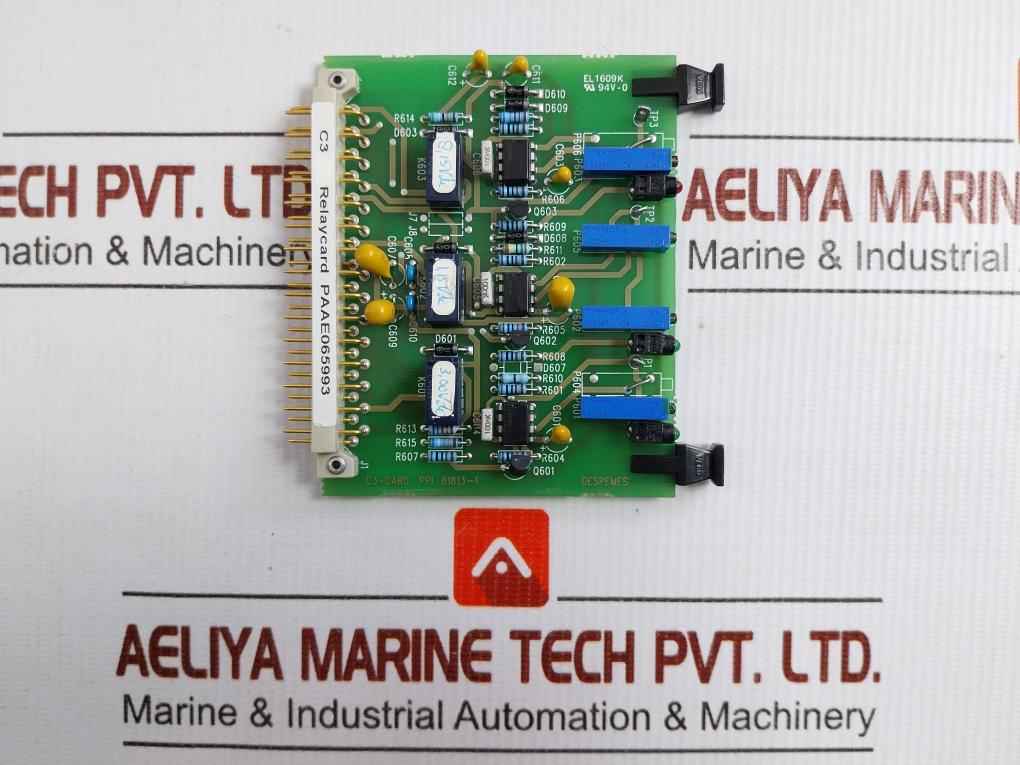 Wartsila C3 Relay Card Control Pcb Module Ppl 81813-1