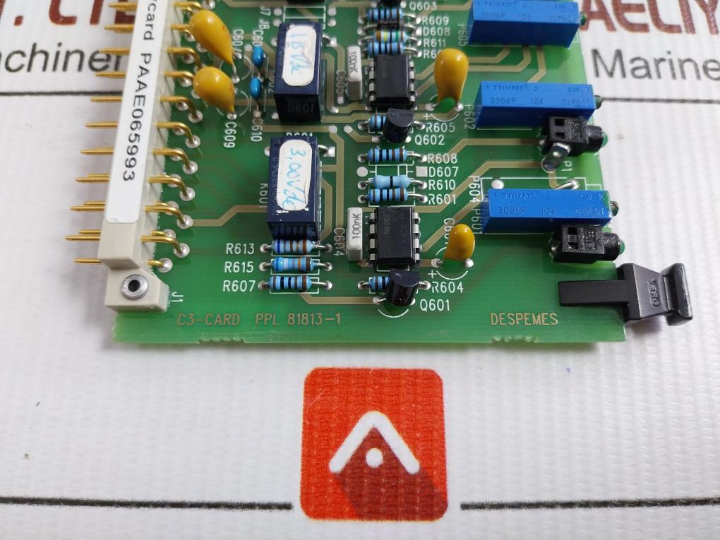 Wartsila C3 Relay Card Control Pcb Module Ppl 81813-1