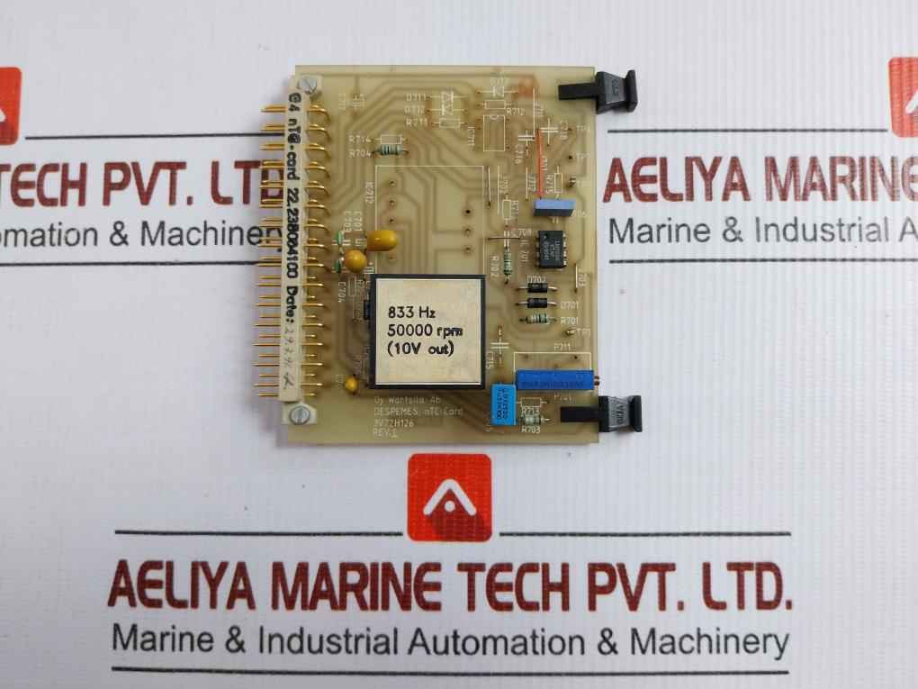 3V72H126 C4 Ntc Circuit Card Rev-1 Wartsila