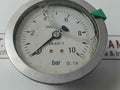 Wartsila En 837-1 Bourdon Tube Pressure Gauge 0-10 Bar