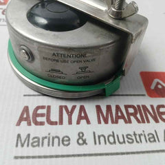 Wartsila En 837-1 Bourdon Tube Pressure Gauge 0-10 Bar