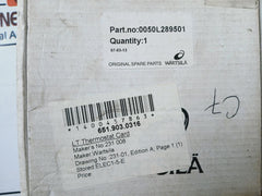 Wartsila Epec 1044B Lt Thermostat Card 0050L289501