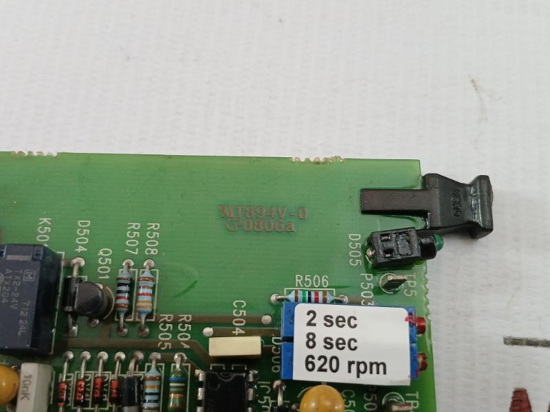 Wartsila Nde Card Speed Monitoring Module Ppl 81804, 417 Hz