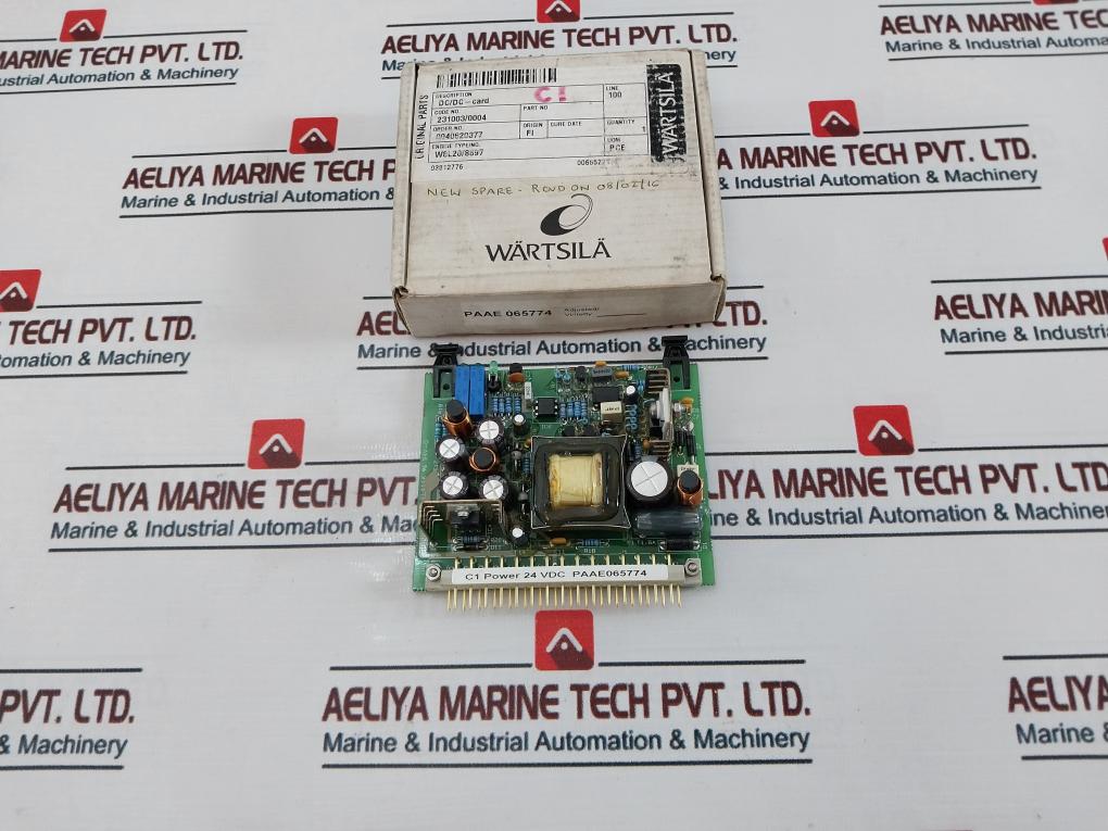 Wartsila Paae065774 Dc/Dc Power Card