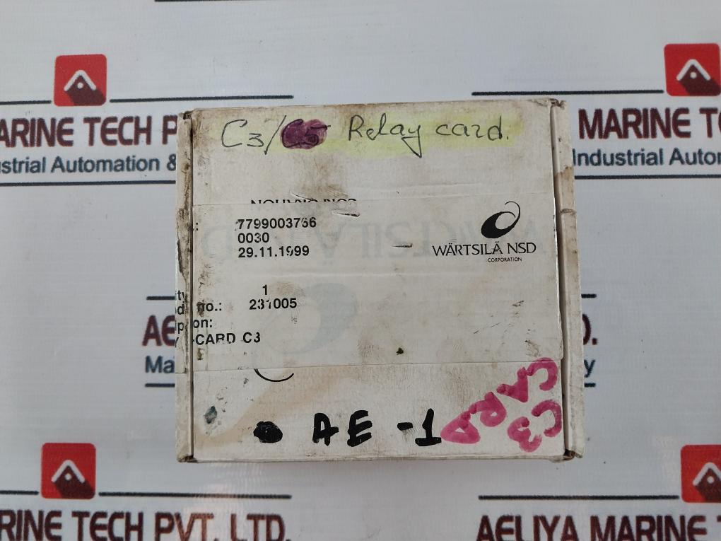 Wartsila PPL 81813 C3/C5 Relay Card 231005