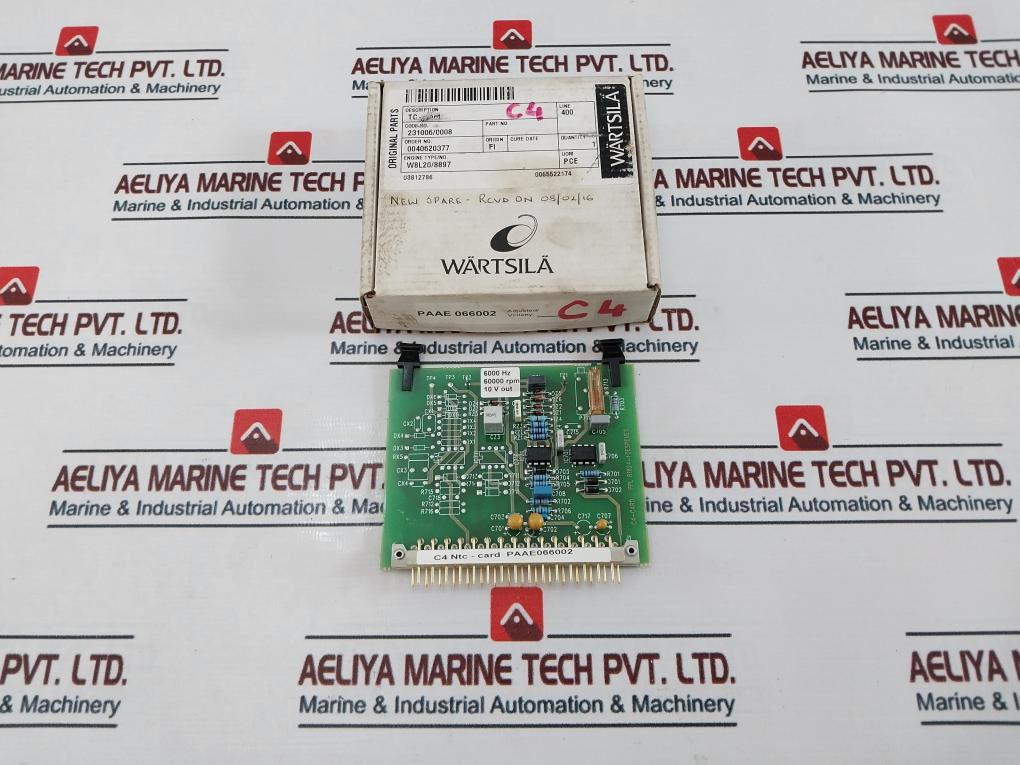 Wartsila PPL 81824-1 C4-NTC Card