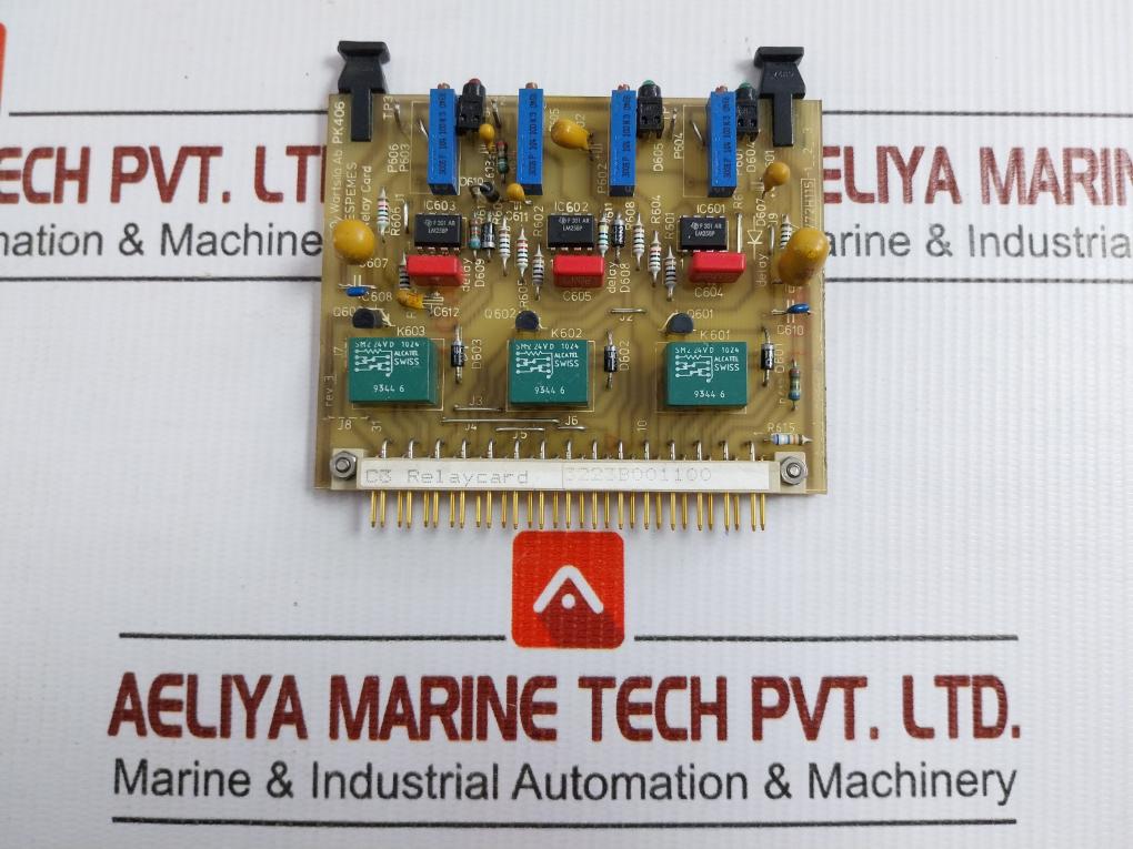 Wartsila Rev 3 Relay Card 3V72H115