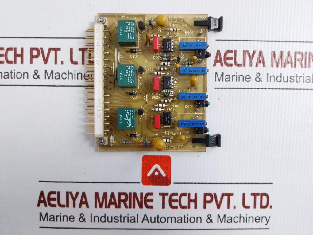 Wartsila Rev 3 Relay Card 3V72H115