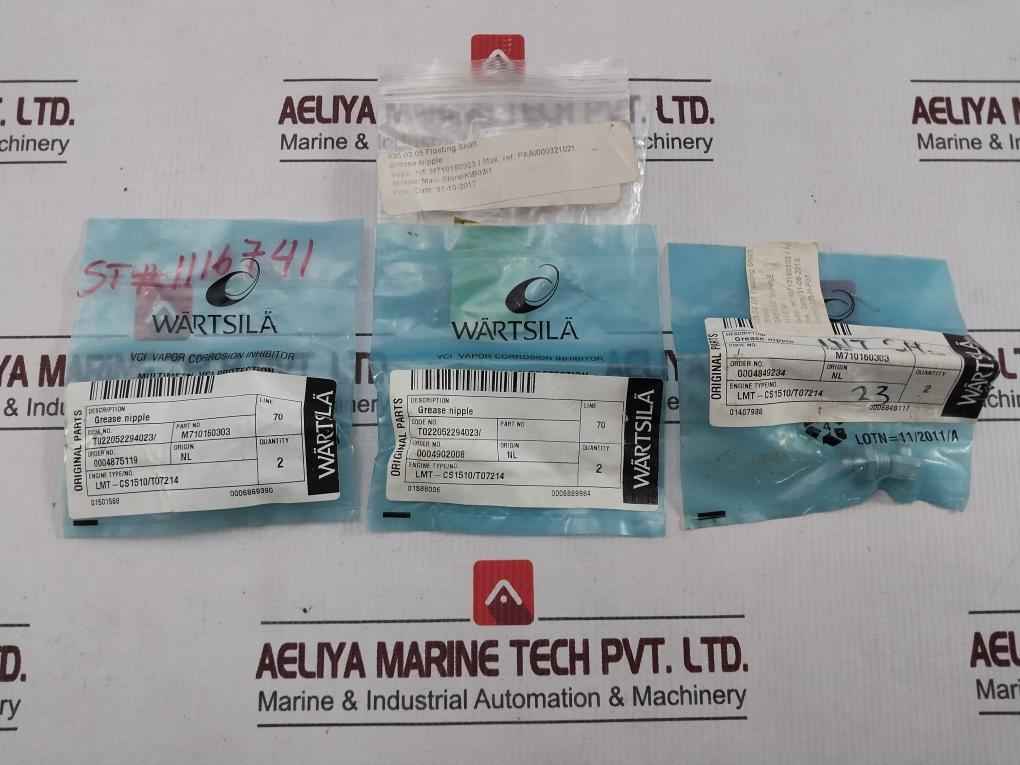 Wartsila Rr00311618 Nbr O-rings, Switch, Plugs, Nipples, Nuts Seal Kit