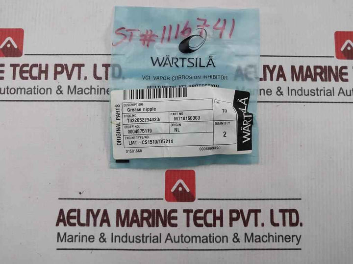 Wartsila Rr00311618 Nbr O-rings, Switch, Plugs, Nipples, Nuts Seal Kit