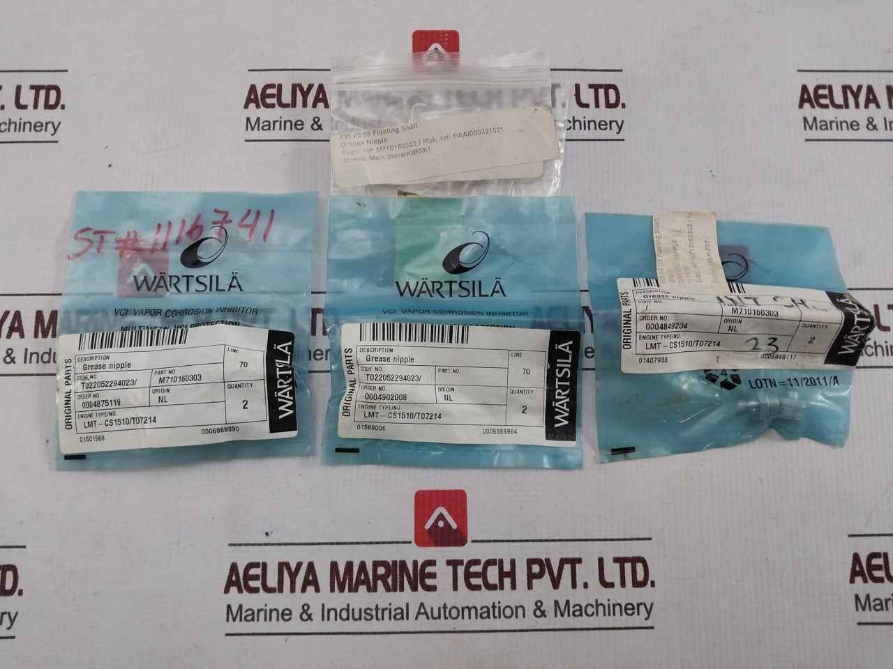 Wartsila Rr00311618 Nbr O-rings, Switch, Plugs, Nipples, Nuts Seal Kit