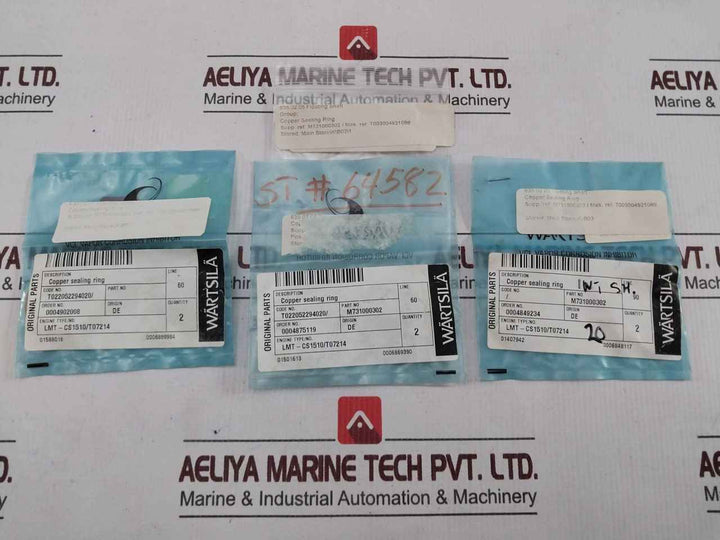 Wartsila Rr00311618 Nbr O-rings, Switch, Plugs, Nipples, Nuts Seal Kit