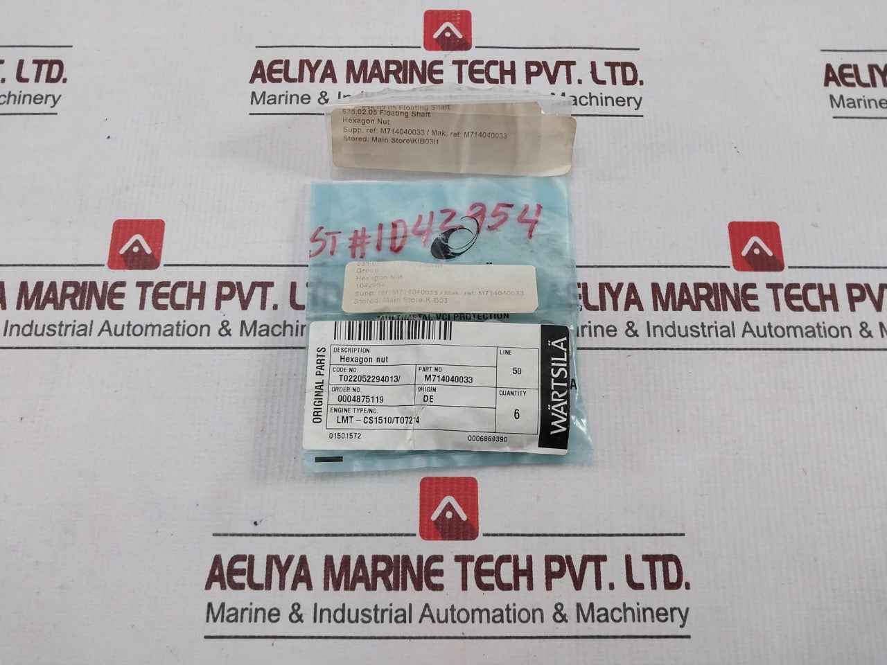 Wartsila Rr00311618 Nbr O-rings, Switch, Plugs, Nipples, Nuts Seal Kit