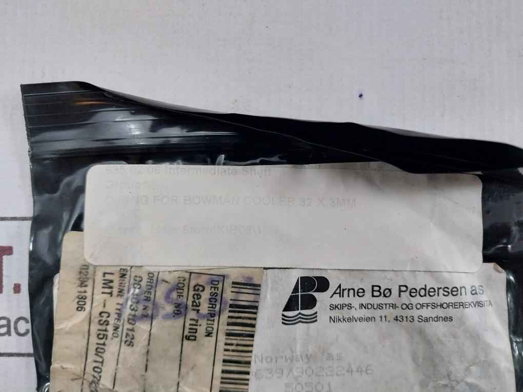 Wartsila Rr00311618 Nbr O-rings, Switch, Plugs, Nipples, Nuts Seal Kit