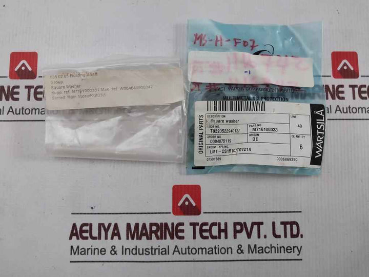 Wartsila Rr00311618 Nbr O-rings, Switch, Plugs, Nipples, Nuts Seal Kit