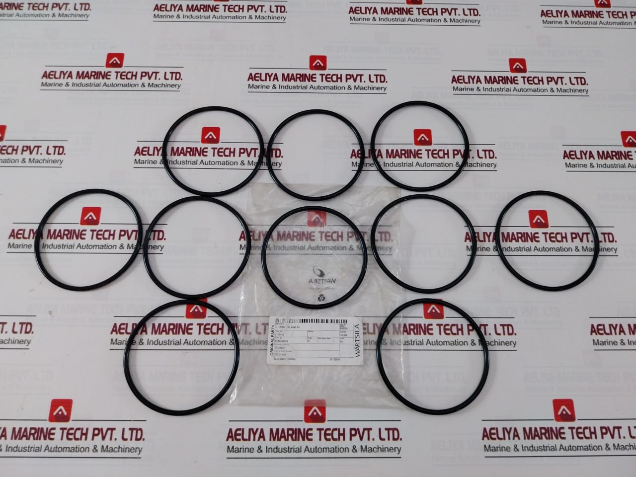 Wartsila Rta62 490 Sealing Components - O-rings Piston Rod Seals Kit