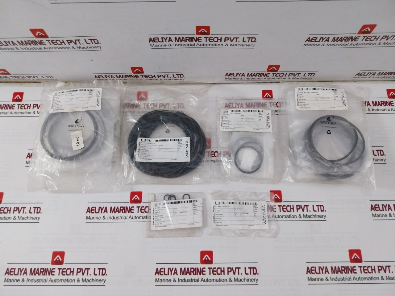 Wartsila Rta62 490 Sealing Components - O-rings Piston Rod Seals Kit