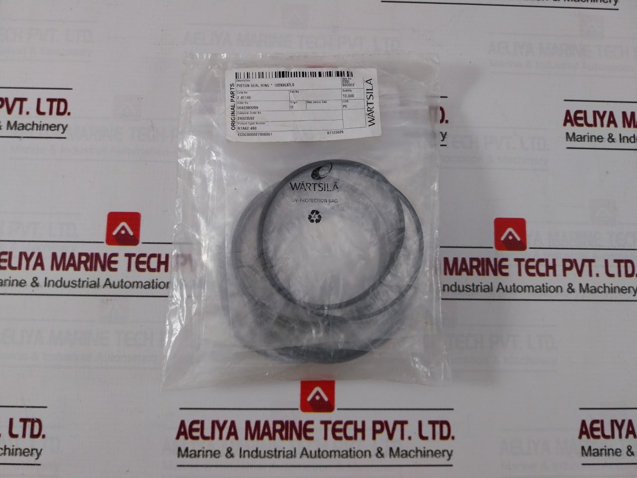 Wartsila Rta62 490 Sealing Components - O-rings Piston Rod Seals Kit