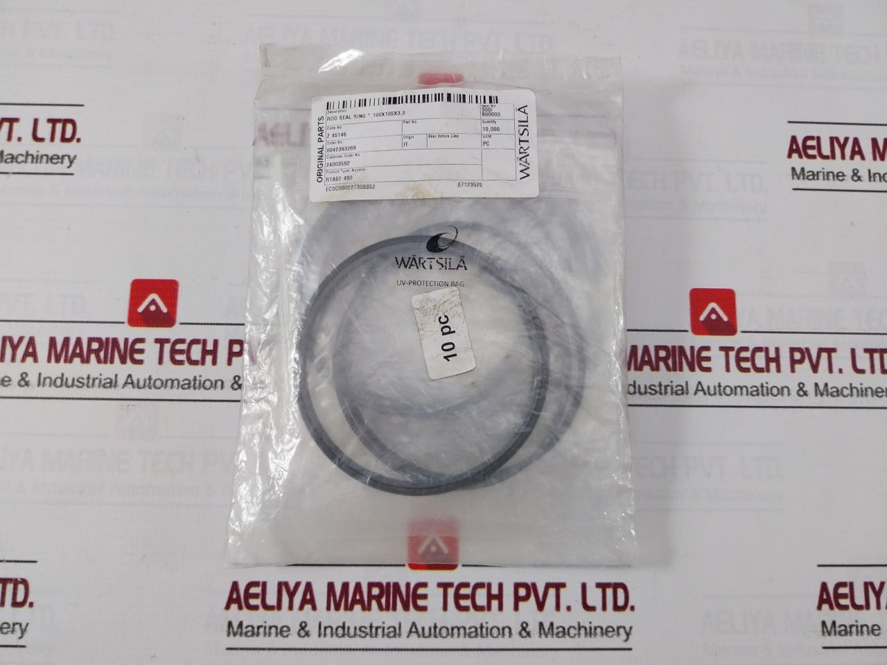 Wartsila Rta62 490 Sealing Components - O-rings Piston Rod Seals Kit