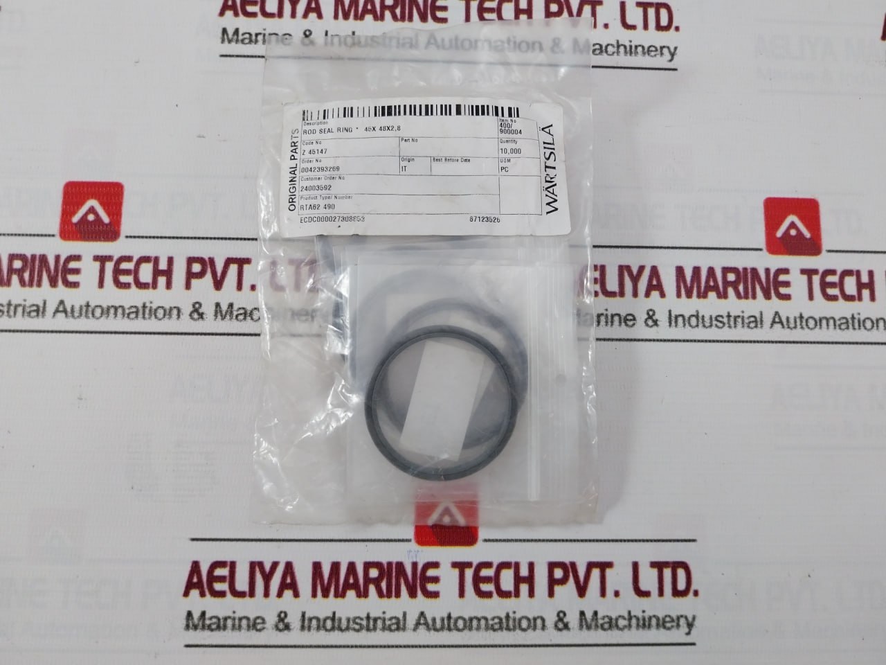 Wartsila Rta62 490 Sealing Components - O-rings Piston Rod Seals Kit