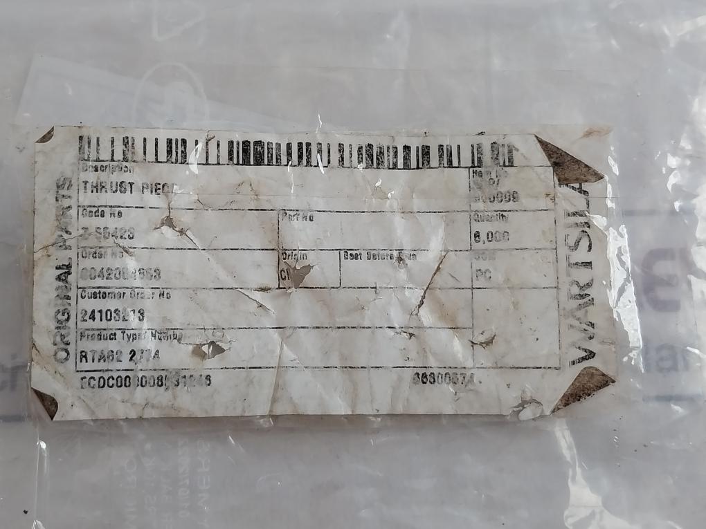 Wartsila Rta62 Thrust Piece