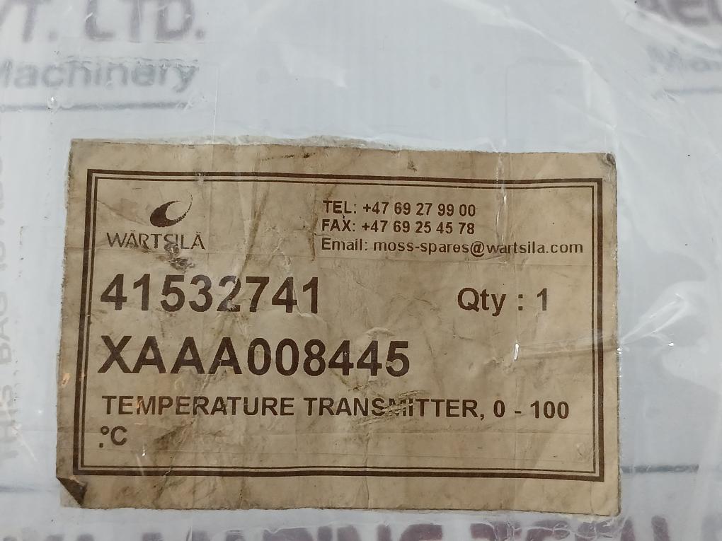Wartsila Temperature Transmitter Xaaa008445
