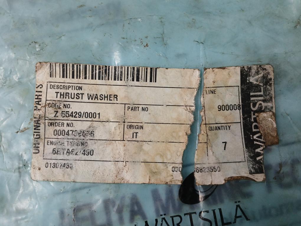 Wartsila Thrust Washer Z55429/0001