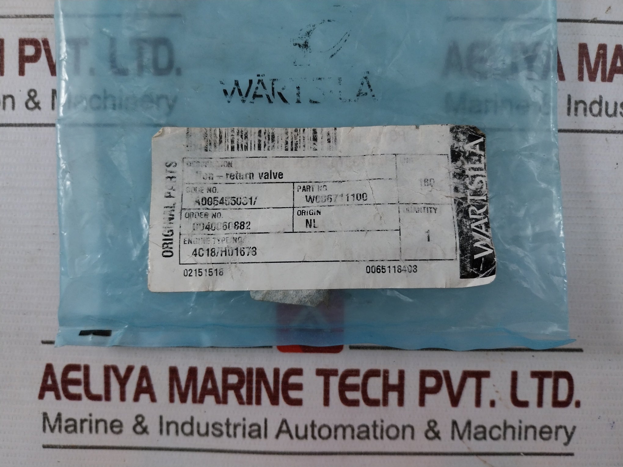 Wartsila W003920300 Cam Disc Set W007039100, W007022600