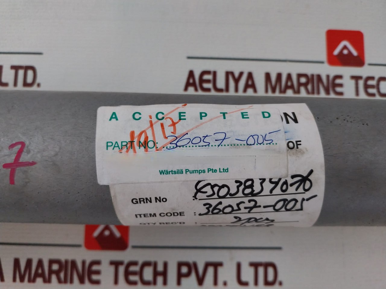 Wartsila 36057-005 Propeller Shaft 40995377
