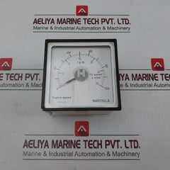 Wartsila Ea 96X96.2 S I W Dw Engine Speed Indicator 24V
