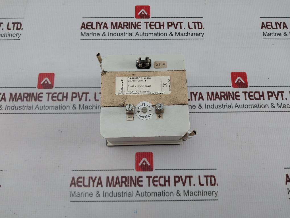 Wartsila Ea 96X96.2 S I W Dw Engine Speed Indicator 24V