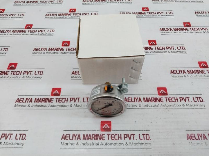 Wartsila 0-16 Bar Manometer En 837-1 4132338571