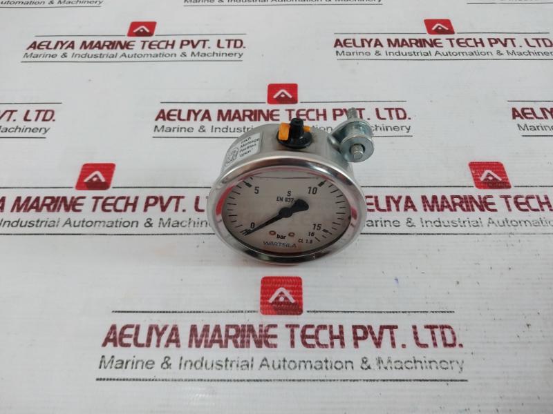 Wartsila 0-16 Bar Manometer En 837-1 4132338571