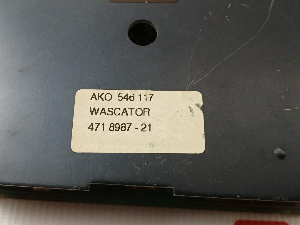 Wascator Controller Printed Circuit Board Ako 546 117 Electrolux 471 8987-21