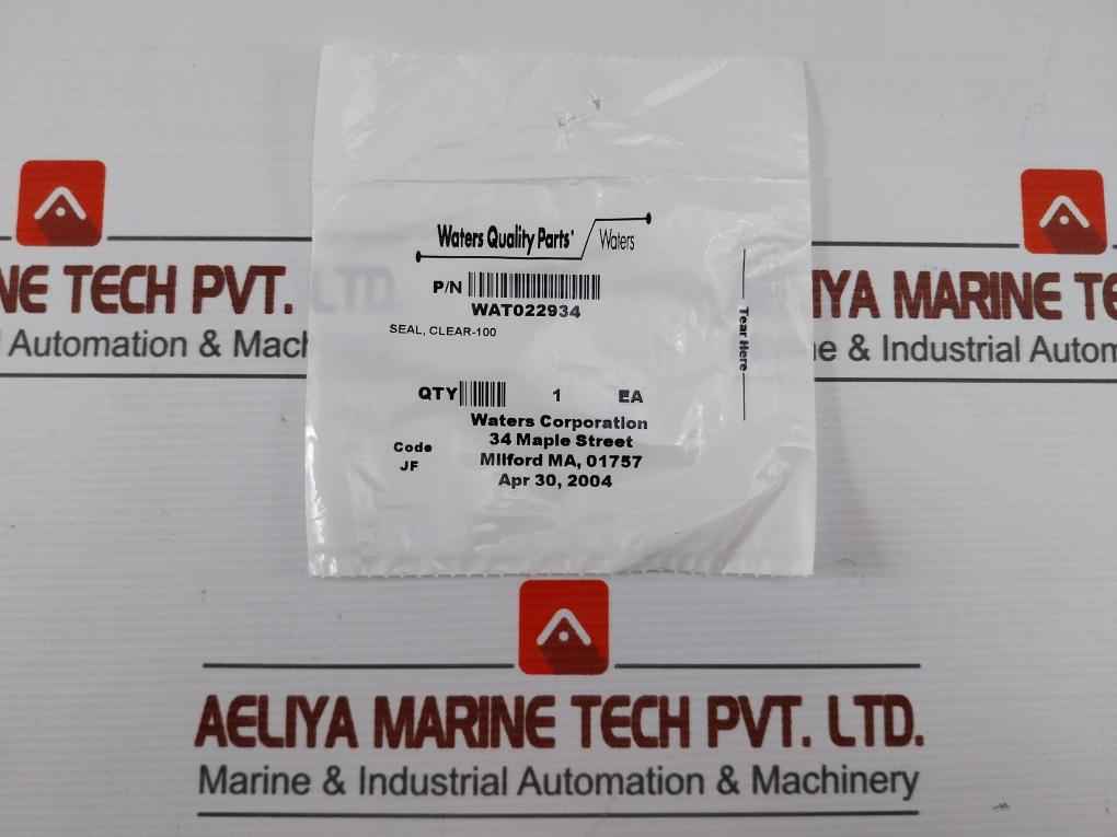 Wat022934 Washer Seal Assembly Rev.06 Waters