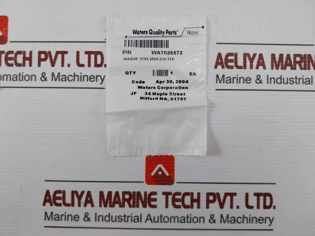 Wat022934 Washer Seal Assembly Rev.06 Waters