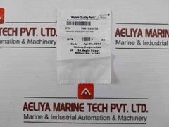 Wat022934 Washer Seal Assembly Rev.06 Waters
