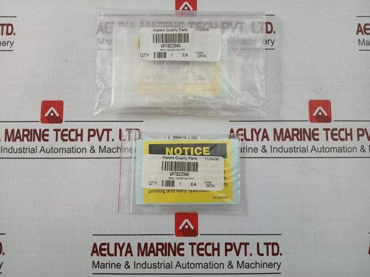 Wat022946 Clear-100 4/Pk Plunger Seal Kit Waters