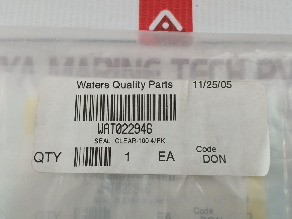 Wat022946 Clear-100 4/Pk Plunger Seal Kit Waters