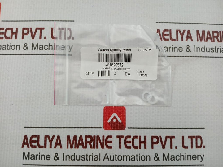 Wat022946 Clear-100 4/Pk Plunger Seal Kit Waters